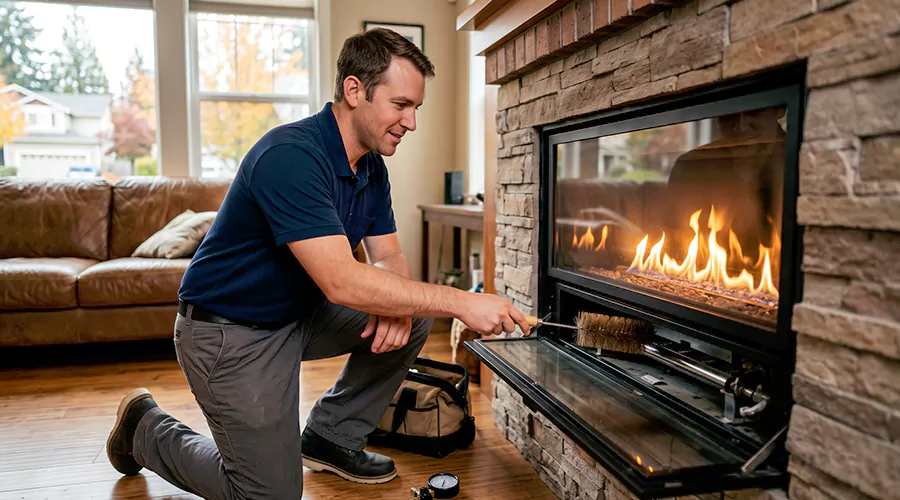 How to Clean a Gas Fireplace Safely