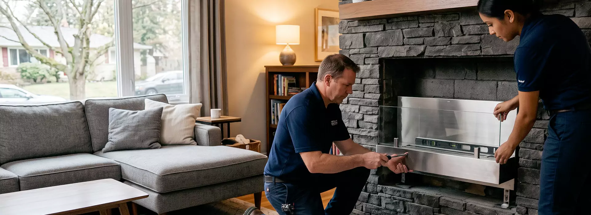 Ethanol Fireplace Installation in Redondo Beach, CA