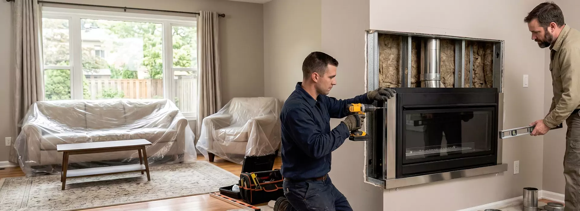Prefabricated Fireplace Installation in Redondo Beach, CA