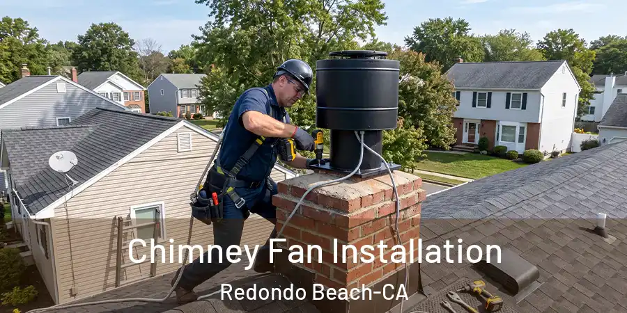 Chimney Fan Installation Redondo Beach-CA