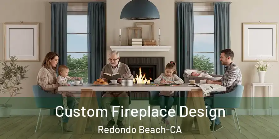  Custom Fireplace Design Redondo Beach-CA