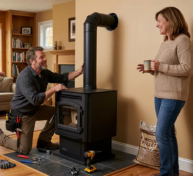 Certified Pellet Fireplace Installation Company: Your Local Pellet Stove Fitting Team in Redondo Beach, CA