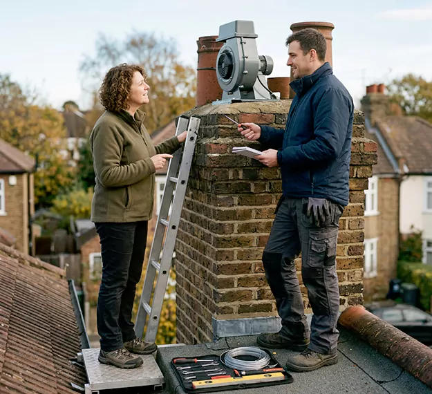 Why Redondo Beach, CA Homeowners Choose Our Chimney Fan Installation Team?