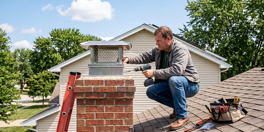 Chimney Top Cover Installation Redondo Beach