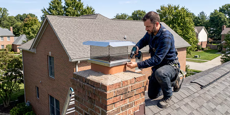 Masonry Chimney Spark Arrestor Installation Redondo Beach