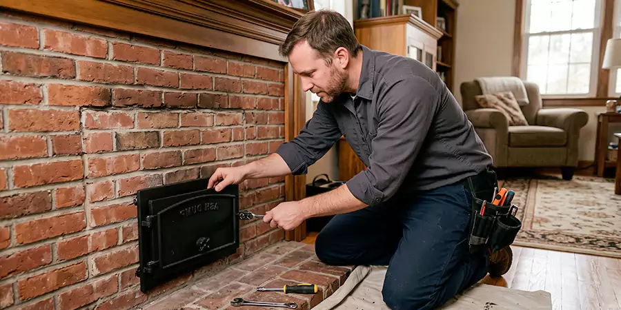 Fireplace Ash Dump Door Installation Redondo Beach