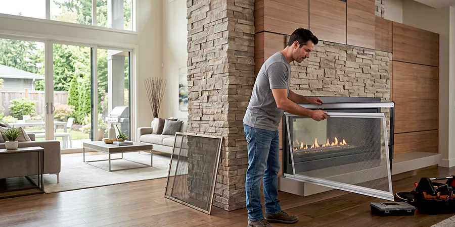 Fireplace Insert Screen Replacement Redondo Beach