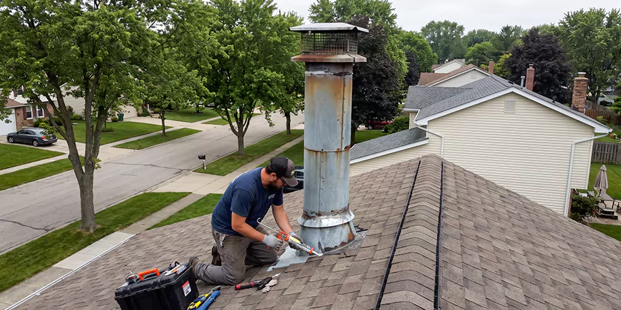 Stone, Stucco, and Metal Chimney Leak Repair Redondo Beach