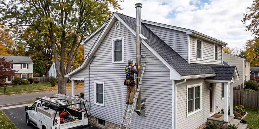 Wood Fireplace Chimney Liner Installation Redondo Beach